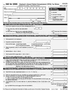 IRS 940 Form