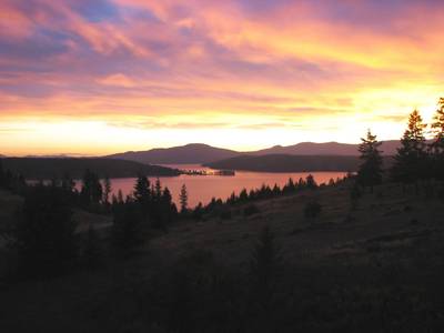 North Idaho Sunset